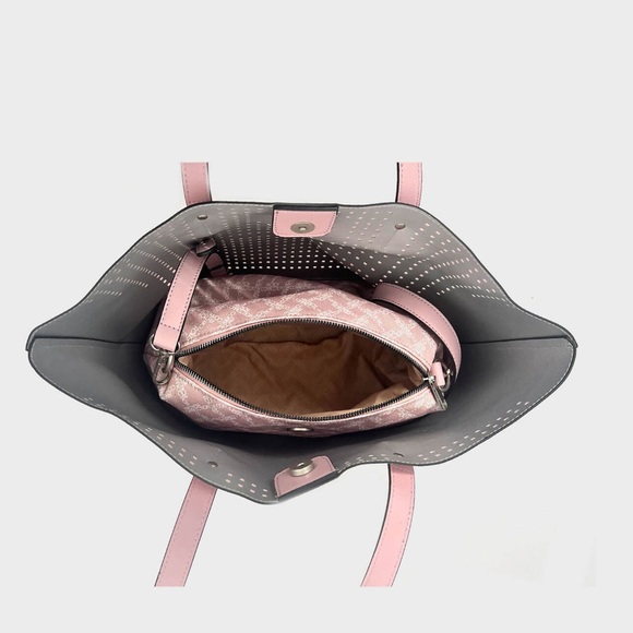 NWT FRENCH CONNECTION TALIA TOTE - Light Pink - Picture 4 of 6